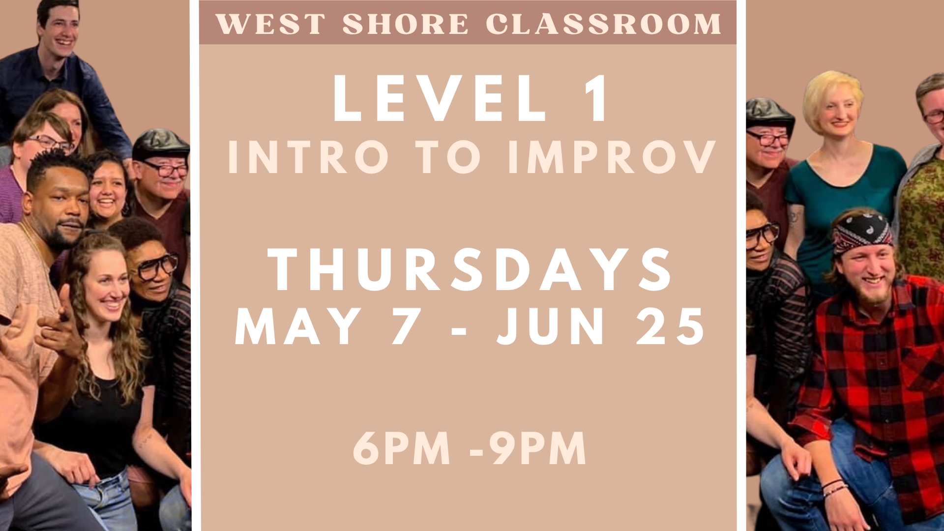 Level 1: Intro to Improv - Thursdays [West Shore]