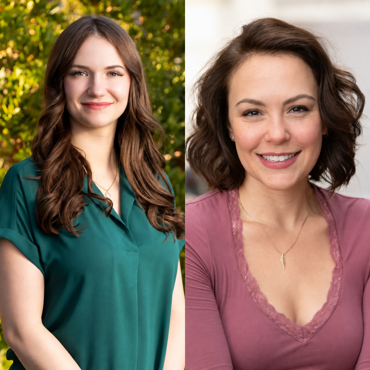 Therapists Haley White and Renee Brna at Las Vegas Therapy