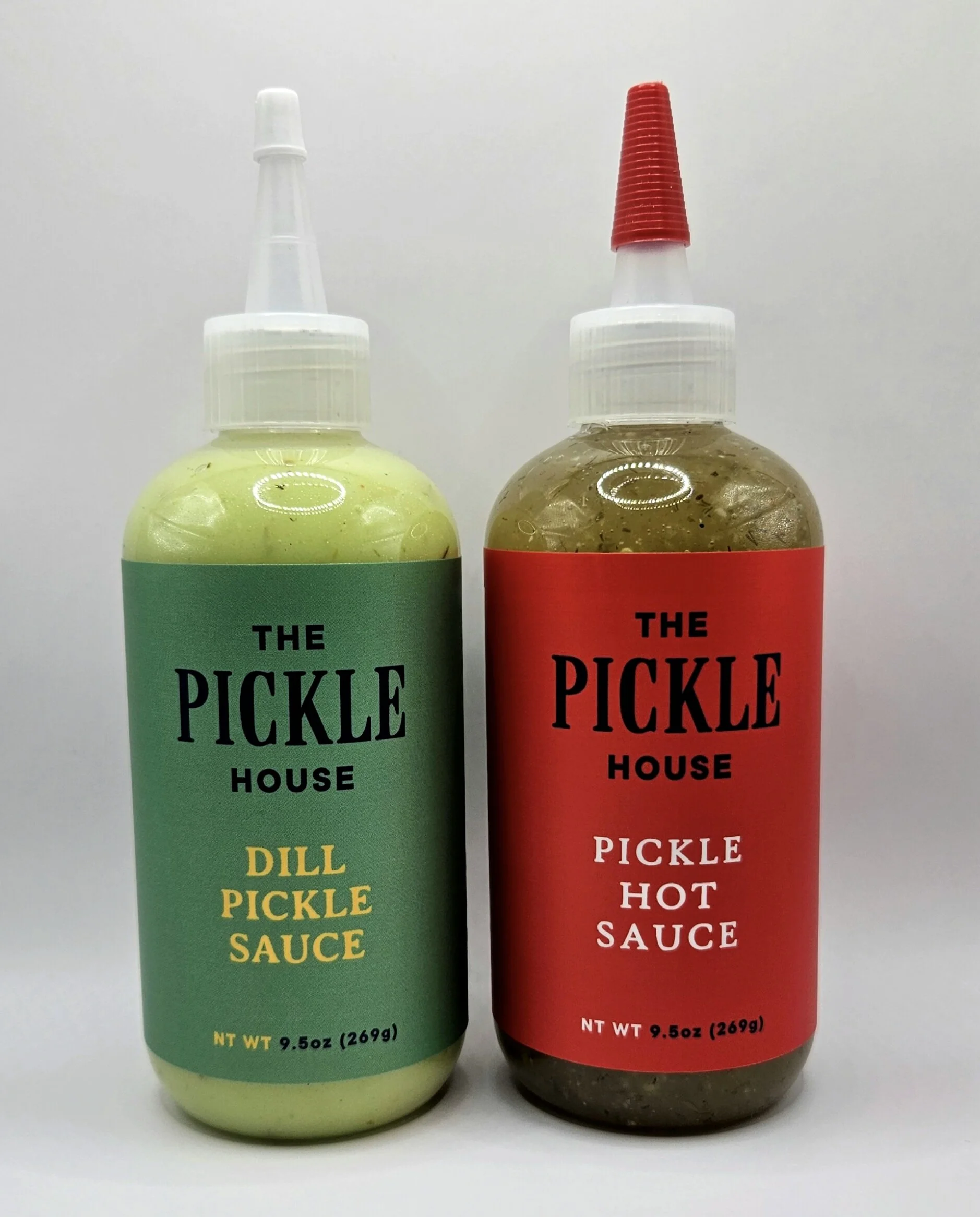 Choose 2 from Pickle Hot Sauce and Dill Pickle Sauce (FREE SHIPPING)