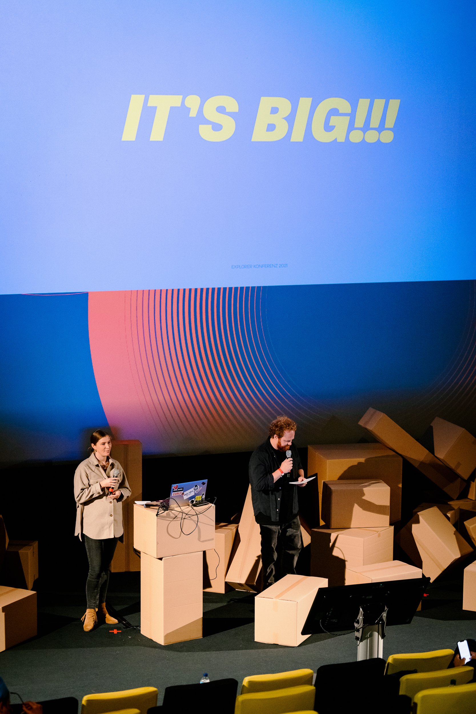 Speaker Henriette Ahrens and Ole Hellweg (notsold)