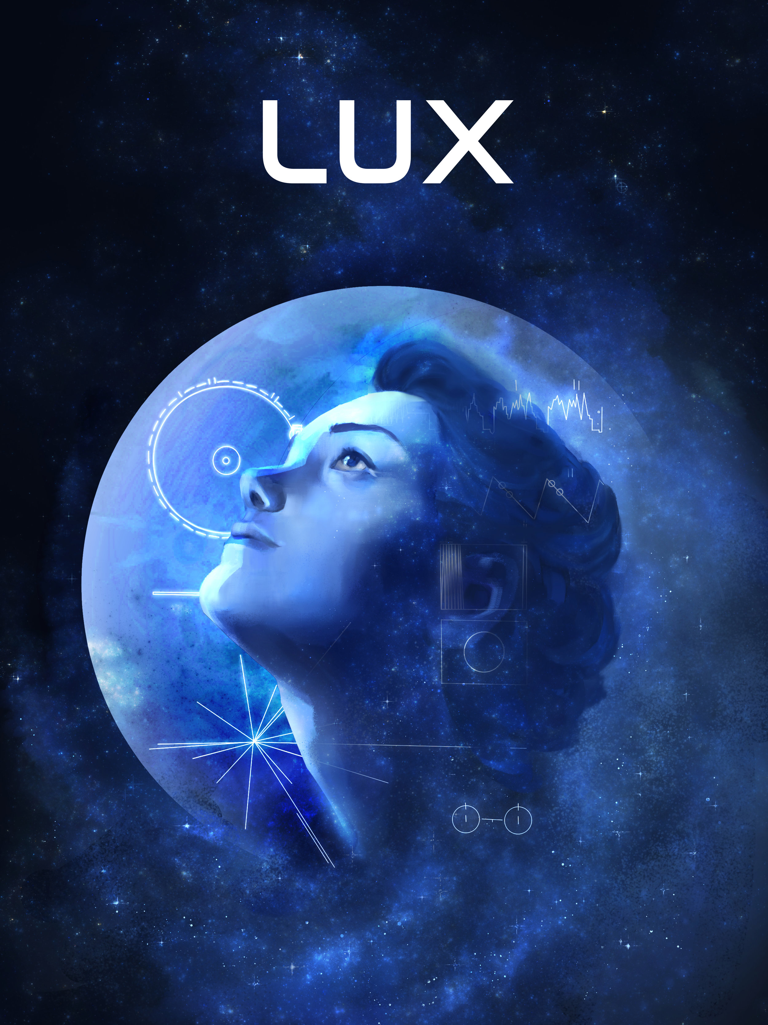 LUX Poster by Cassandra Skanes 