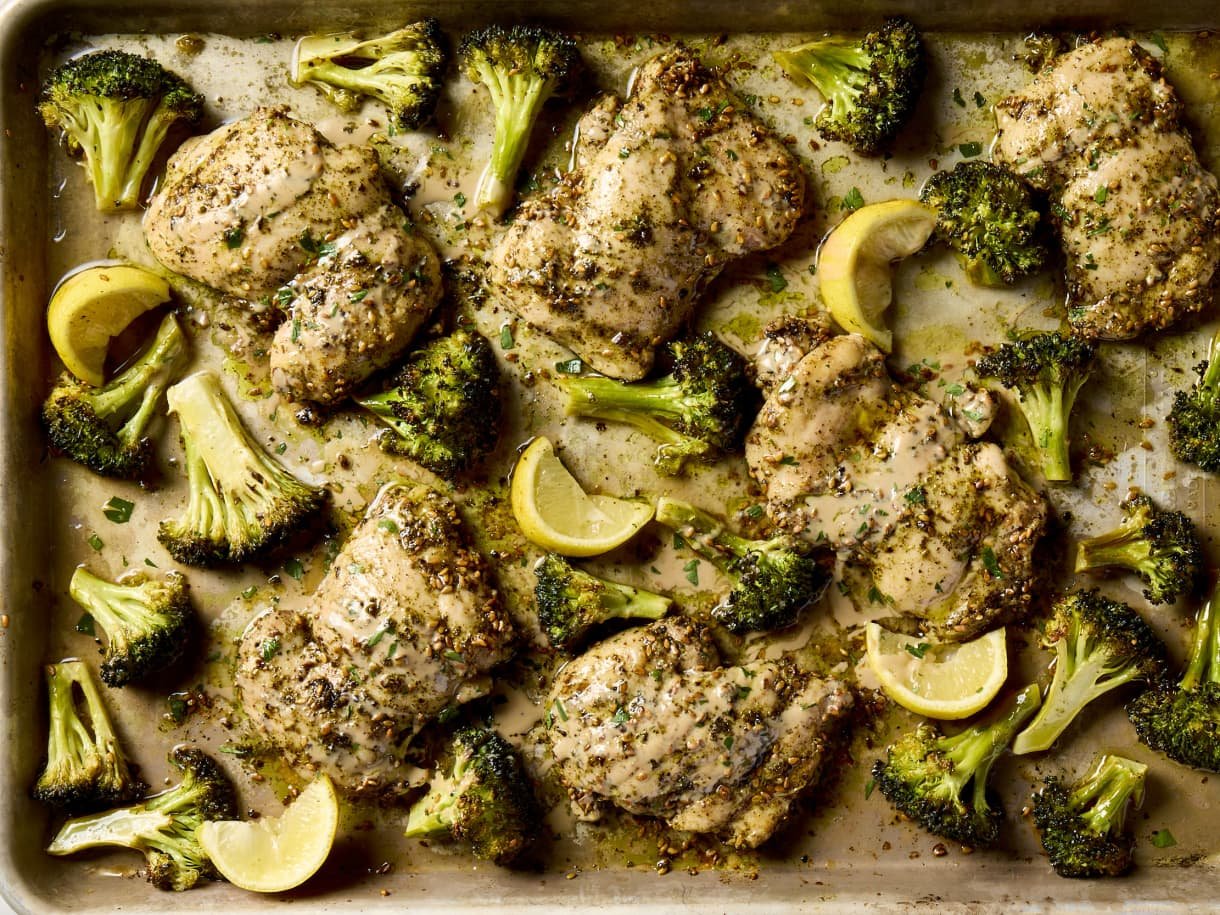 4-Ingredient Za’atar Chicken Thighs