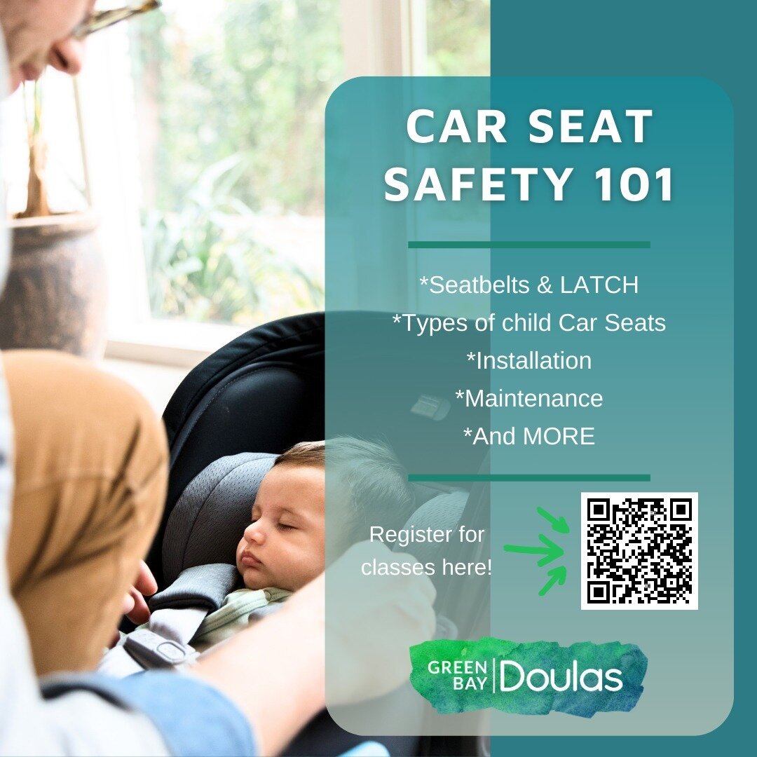 Join Michaela Sarver, a Car Seat Safety Technician, as she shares her knowledge about car seat safety!

#carseatsafety #newborncare #postpartum #familysupport #GreenBayDoulas