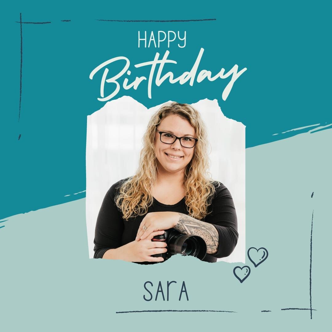 Show our amazing postpartum doula, Sara,  Birthday love!!!