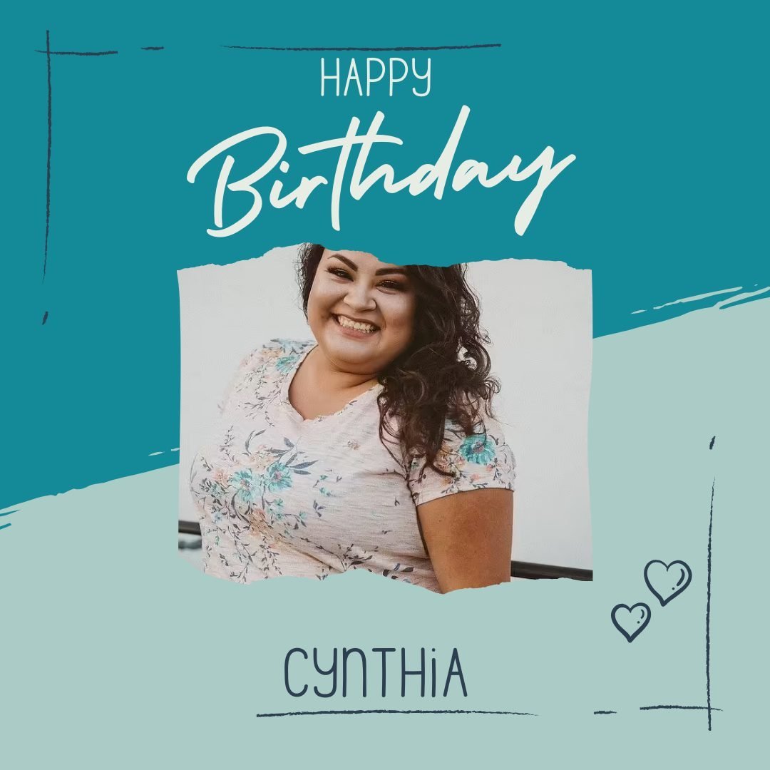 Share all the love to Cynthia on her special day!