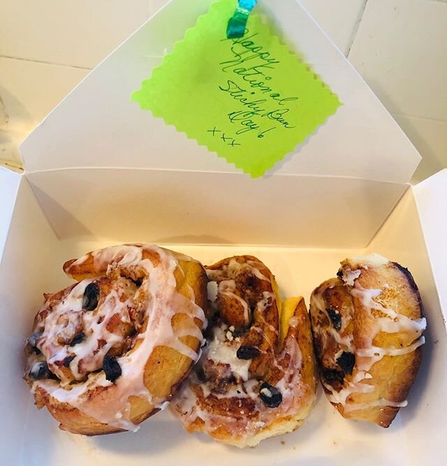My mother-In-Law, Mary-Jane said, &ldquo;Friday, Feb. 21st was National Sticky Bun Day&rdquo;! Here&rsquo;s what she surprised me with this morning on my door step! She said that It&rsquo;s not paleo, gluten-free, keto friendly, none of that, but it&