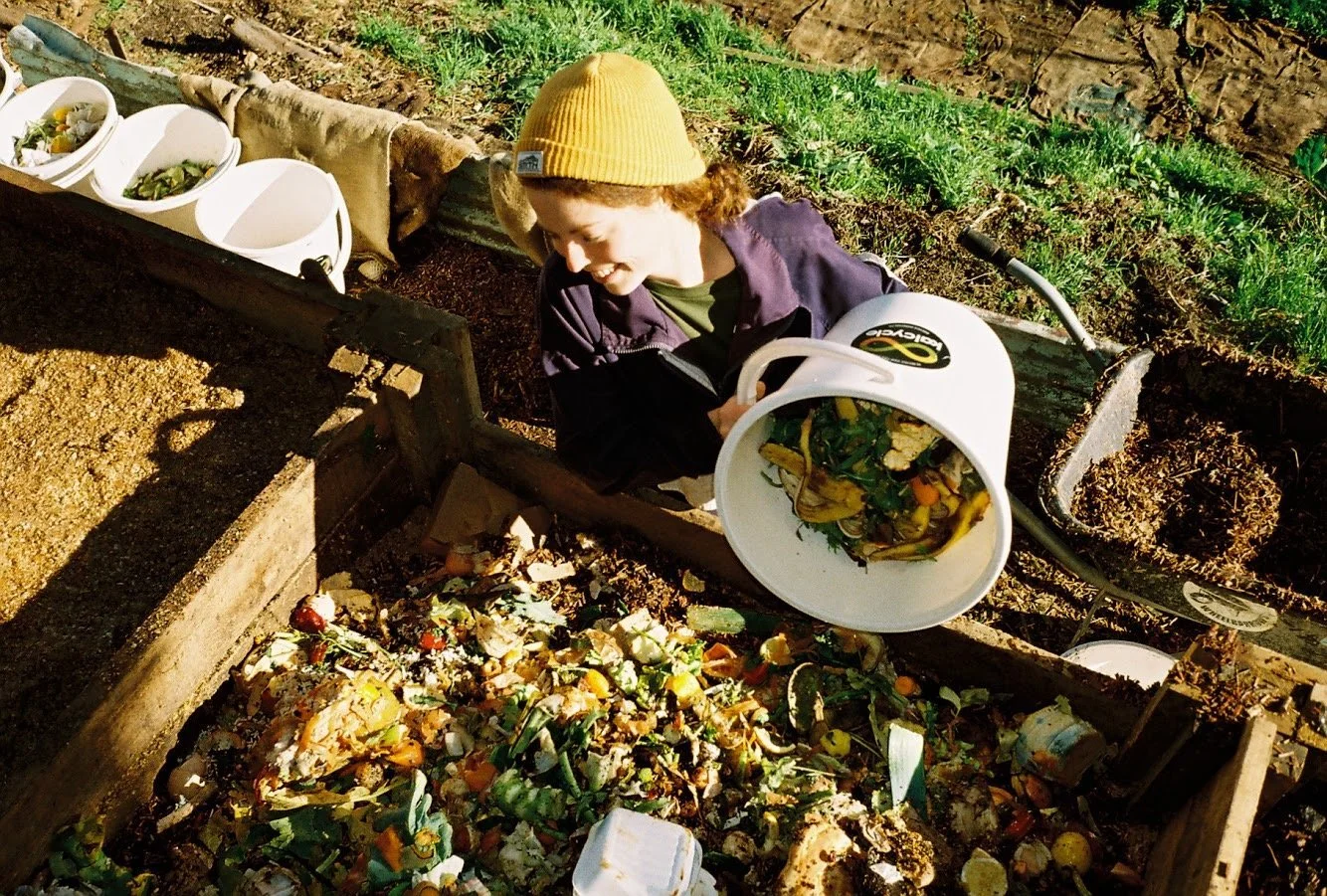 Kate turning food scraps into gold