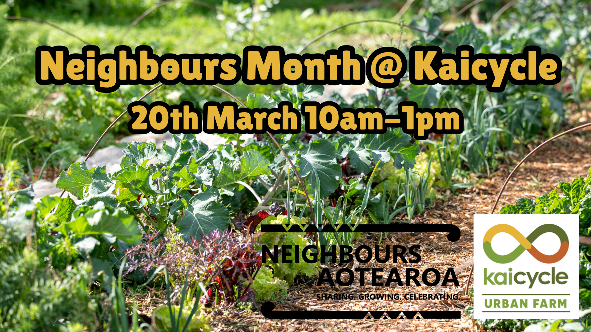 Neighbours Month - Mahi in the Māra 