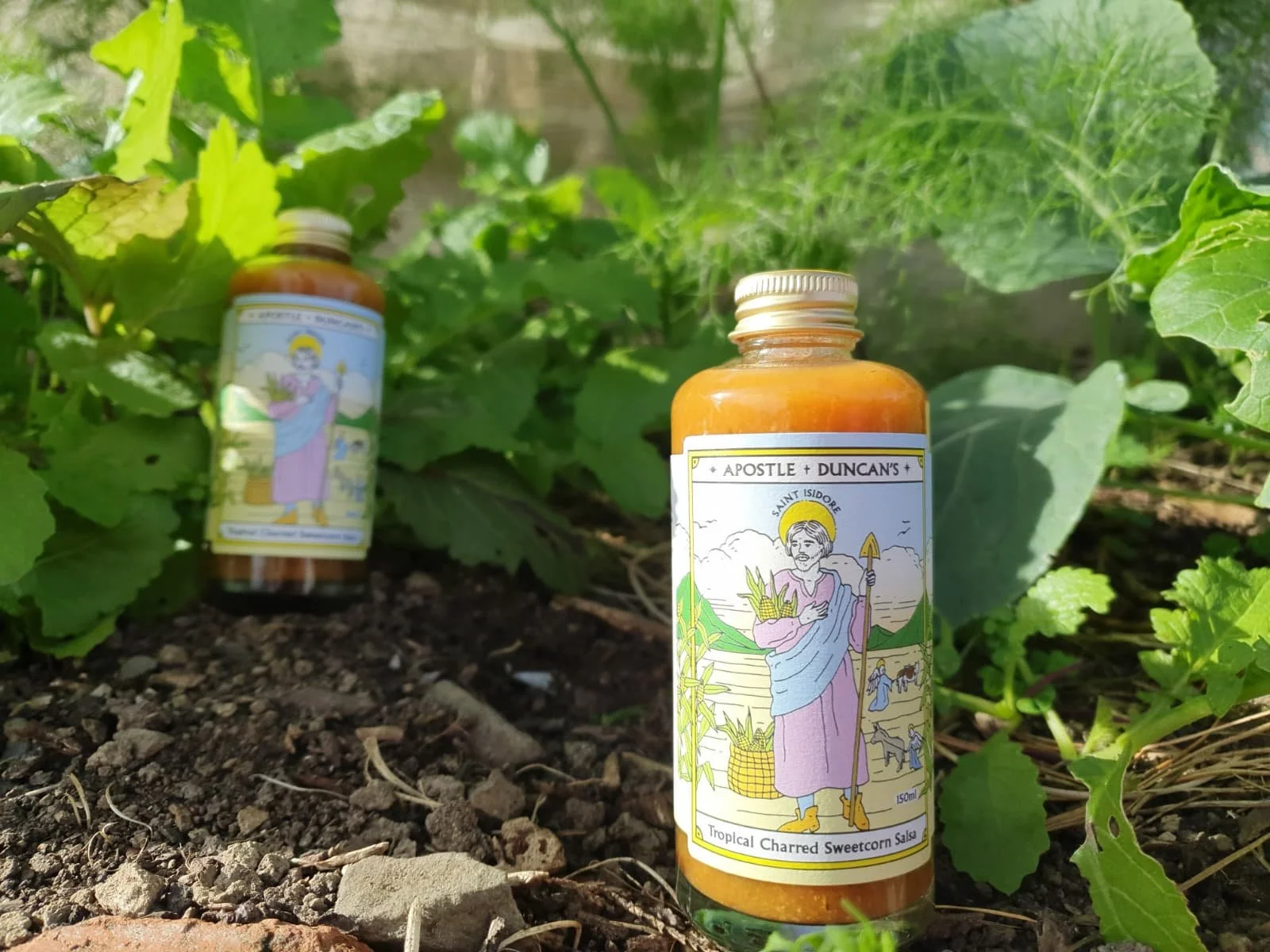 Shout out to @apostle_hs who have made a special edition tropical charred sweetcorn salsa, honouring St Isidore, the patron saint of farmers. $1 from every bottle sold goes to local farms - including us! 

We can confirm it's DEEELISH and is doing go