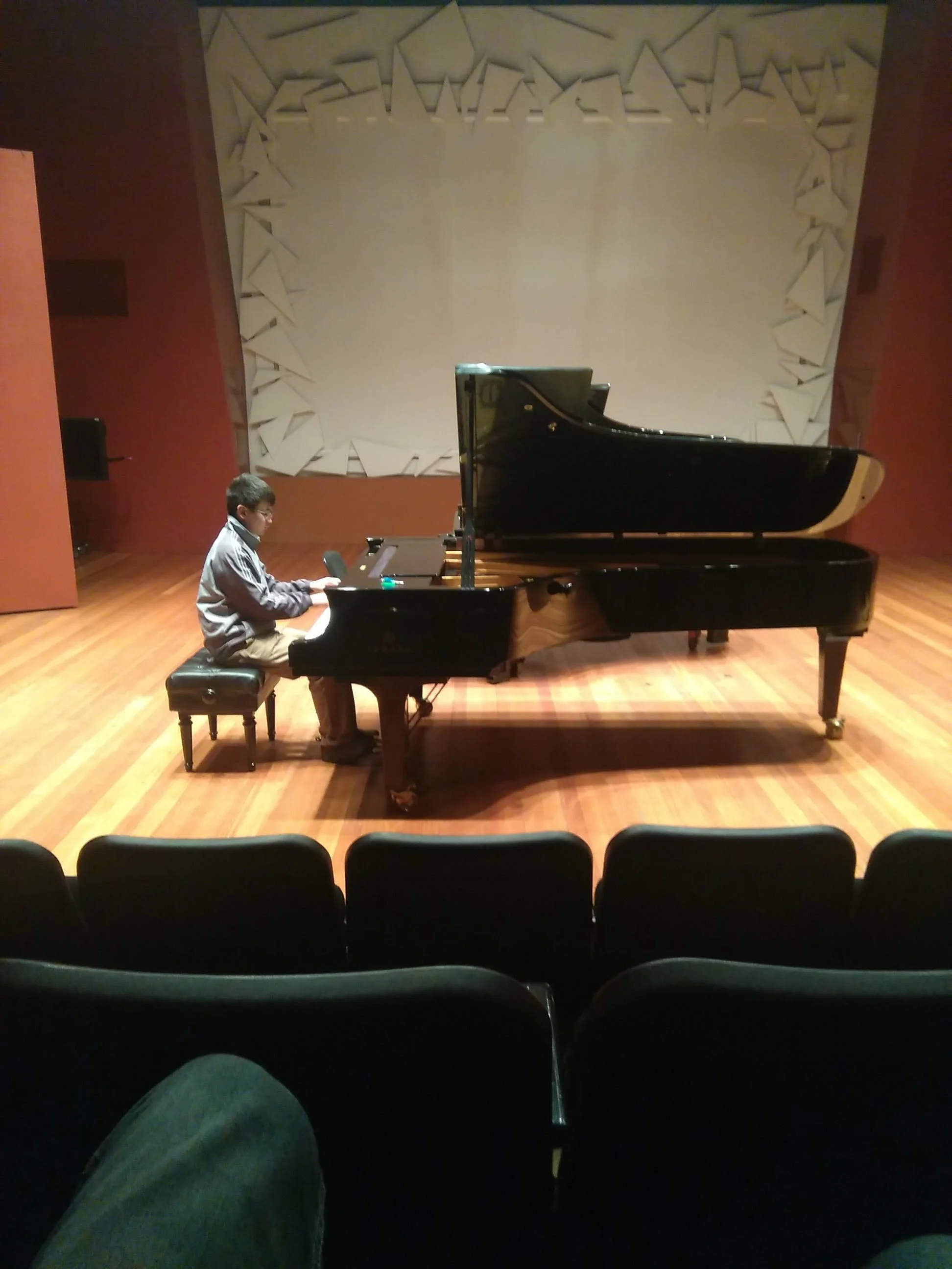 our favorite piano during uni days - Oct 2016