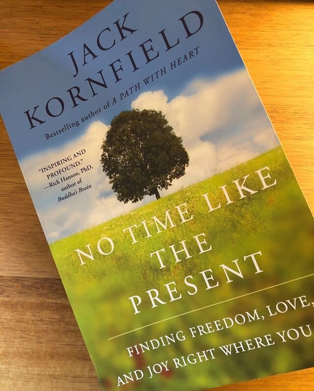 I'm reading this book right now by @jackkornfield and must say that it's filled with so much reassuring wisdom.  I just finished the chapter on Trusting the Living Universe and really connected with so many wonderful passages.  The exercises at the e