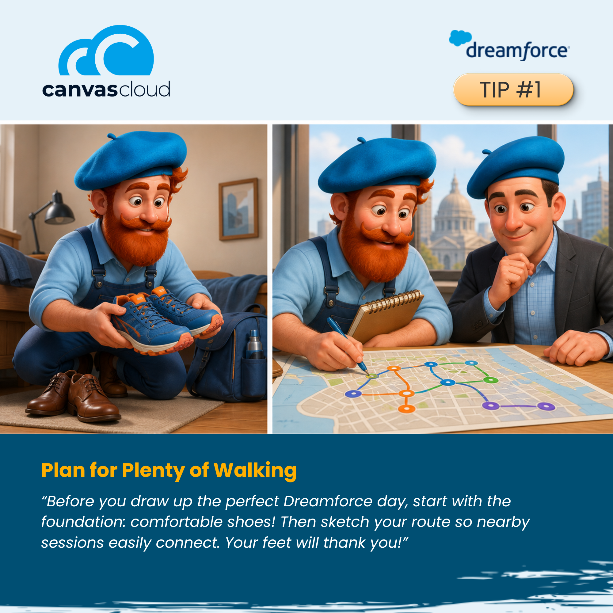 Dreamforce 2026 Tip 1 from Canvas Cloud