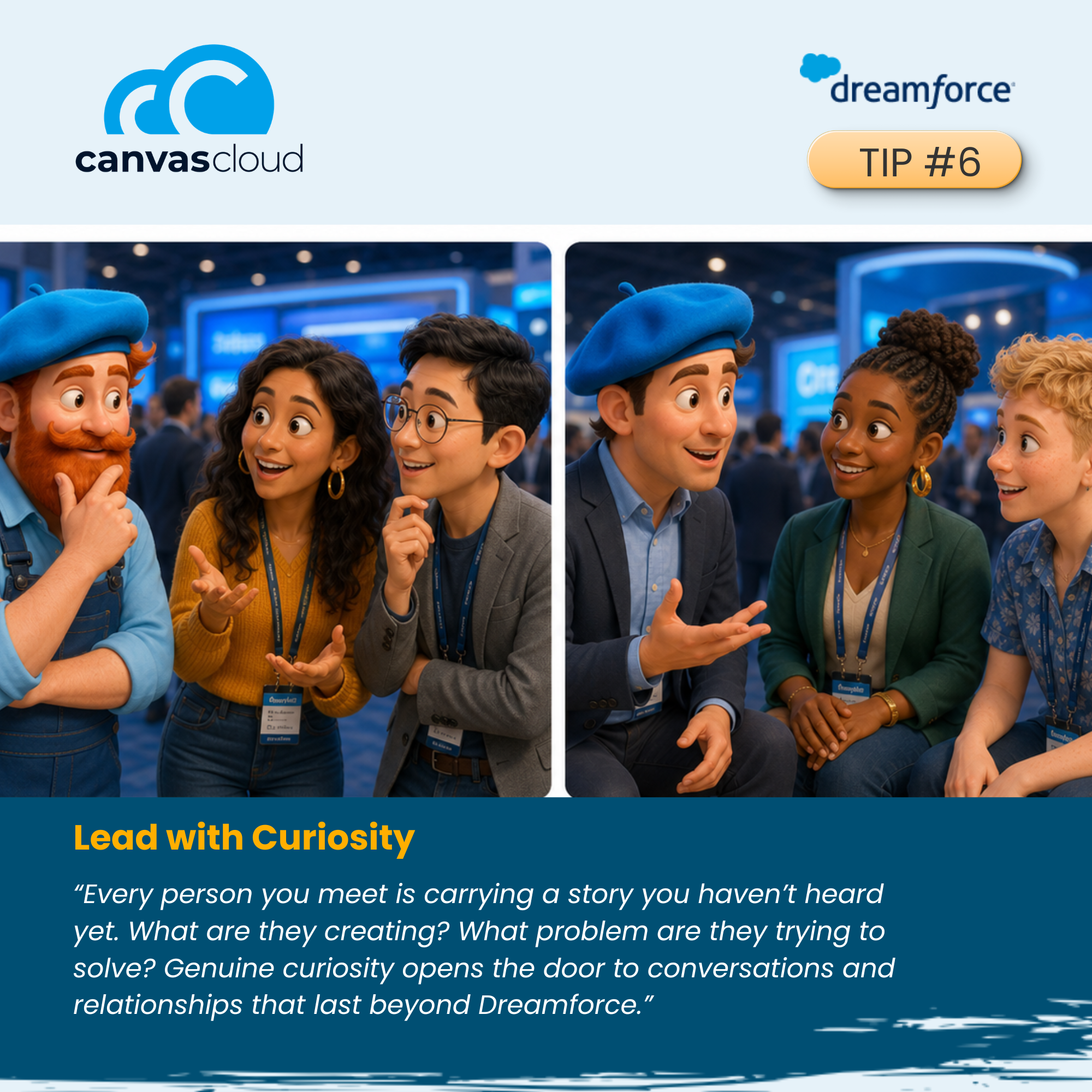 Dreamforce 2026 Tip 6 from Canvas Cloud