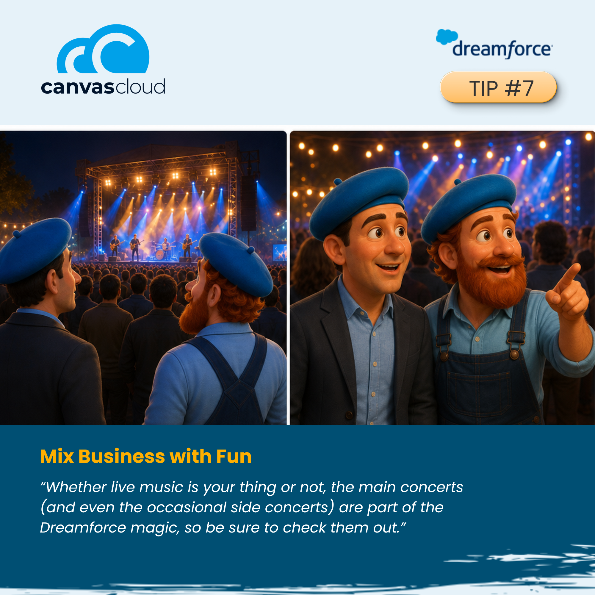 Dreamforce 2026 Tip 7 from Canvas Cloud