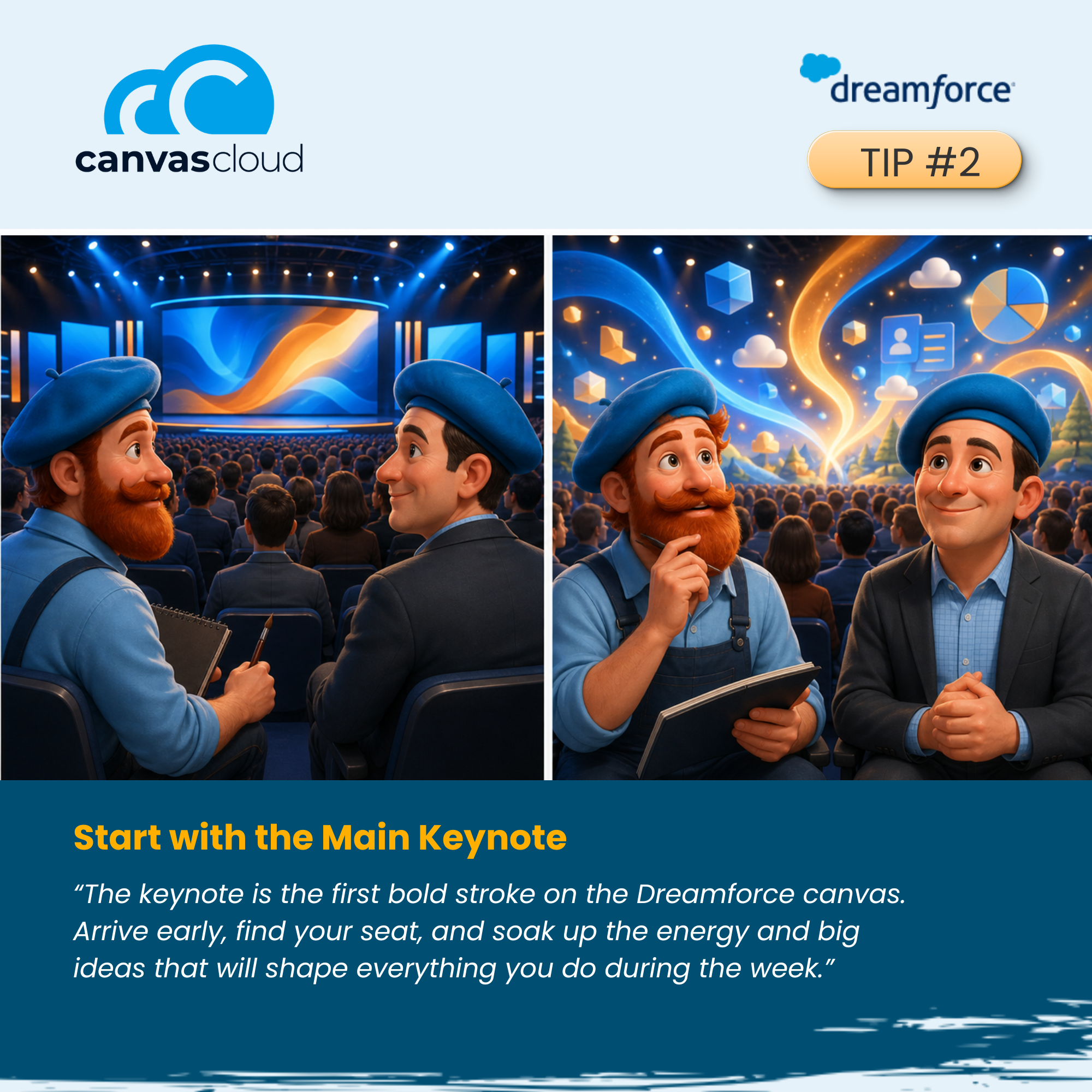 Dreamforce 2026 Tip 2 from Canvas Cloud