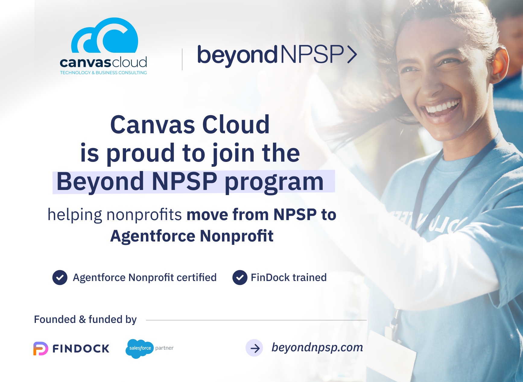 Canvas Cloud joins FinDock's Beyond NPSP Program