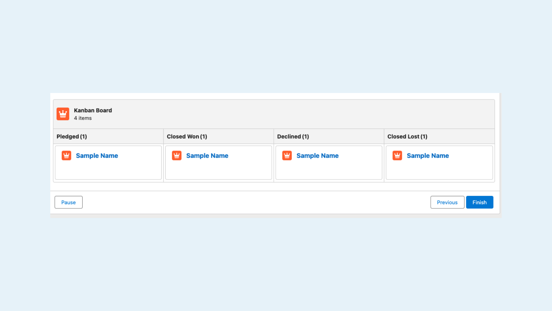 Salesforce Spring 26 Release:  Kanban Boards inside Flows