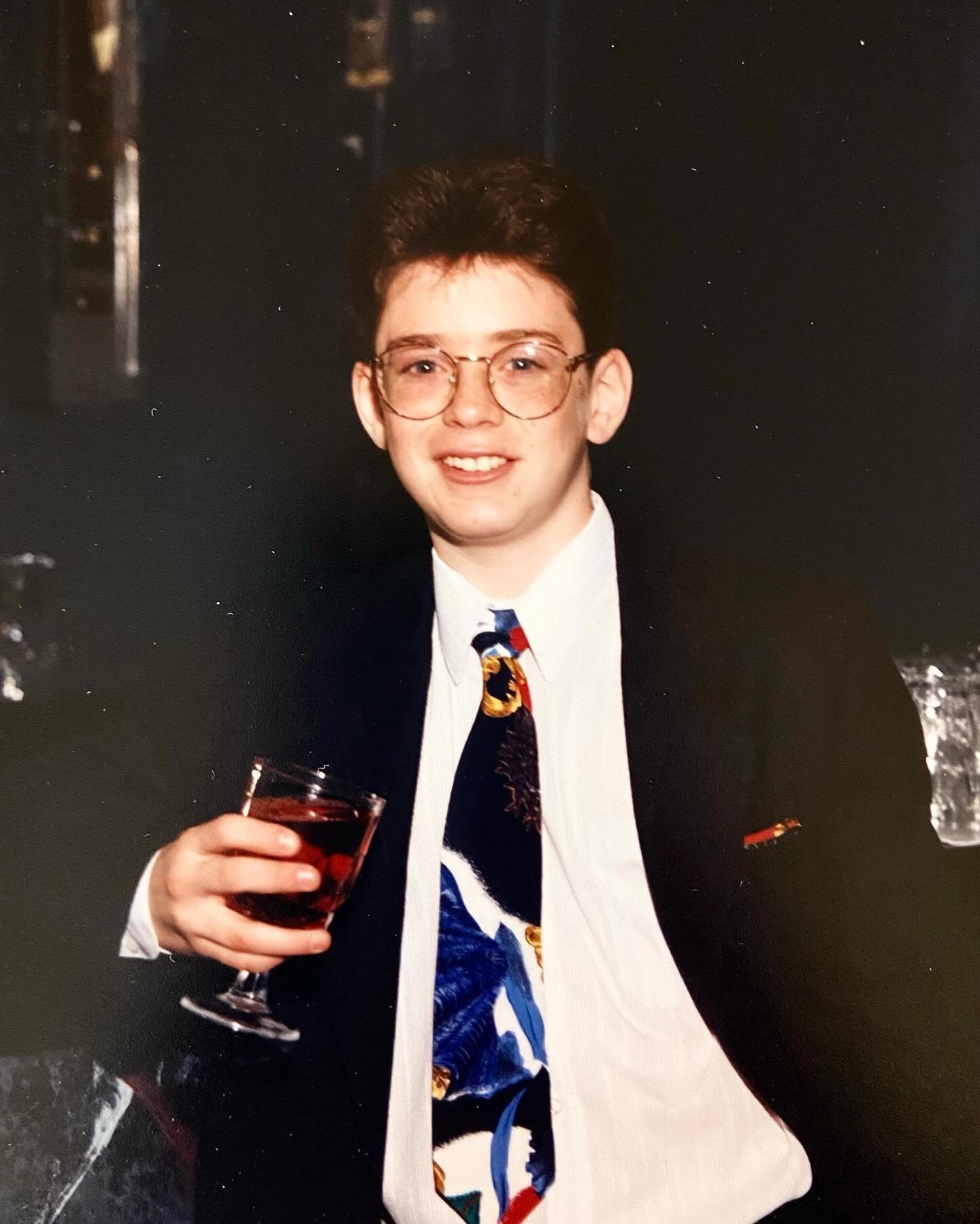 Why, &ldquo;yes,&rdquo; I had just become bar mitzvah. And &ldquo;yes,&rdquo; that&rsquo;s a Shirley Temple. And &ldquo;yes,&rdquo; that&rsquo;s a Jerry Garcia tie. 

Sorry ladies, I&rsquo;m taken.