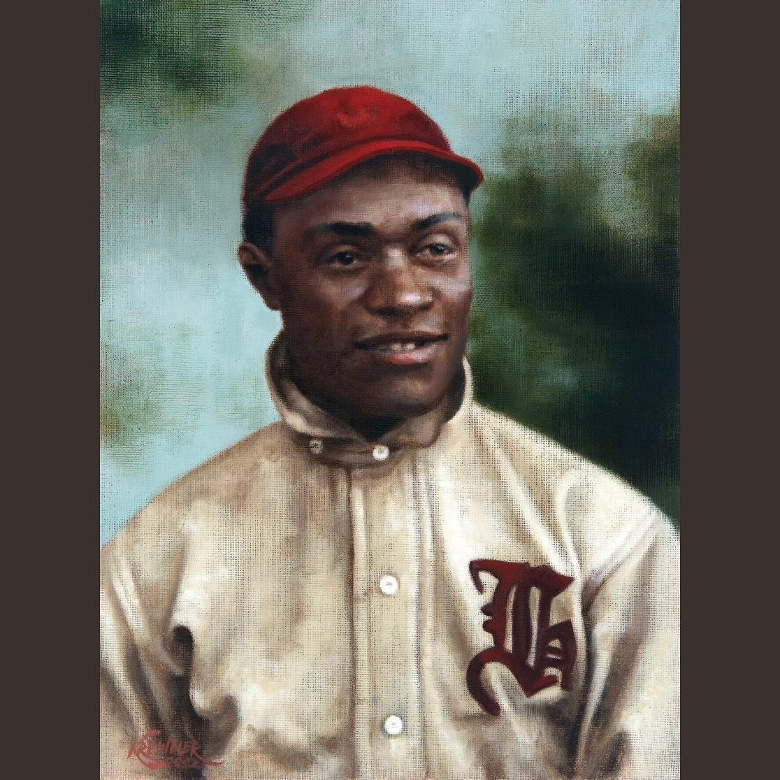 On this day in 1884, John Henry &ldquo;Pop&rdquo; Lloyd was born in Palatka, FL. Though still not that well-known today, he&rsquo;s considered to be the best shortstop in the history of the Negro Leagues. Here&rsquo;s my painting of him with Habana i