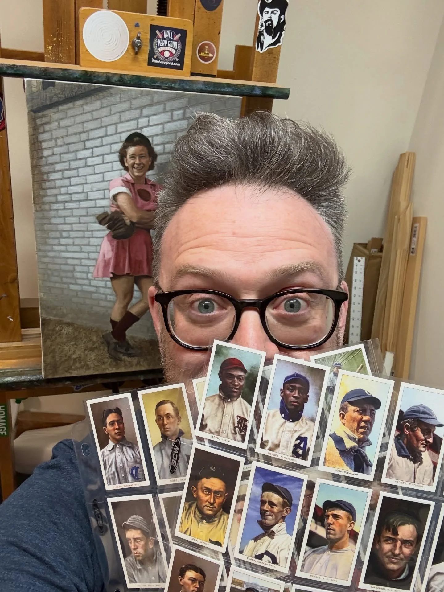 Big congrats to @chelsdaus&mdash;you&rsquo;ve officially won a set of business cards! Shoot me a DM when you get a chance and I&rsquo;ll get these out to ya. 

Thanks so much for participating, everyone! I&rsquo;ll definitely do more of these if you 