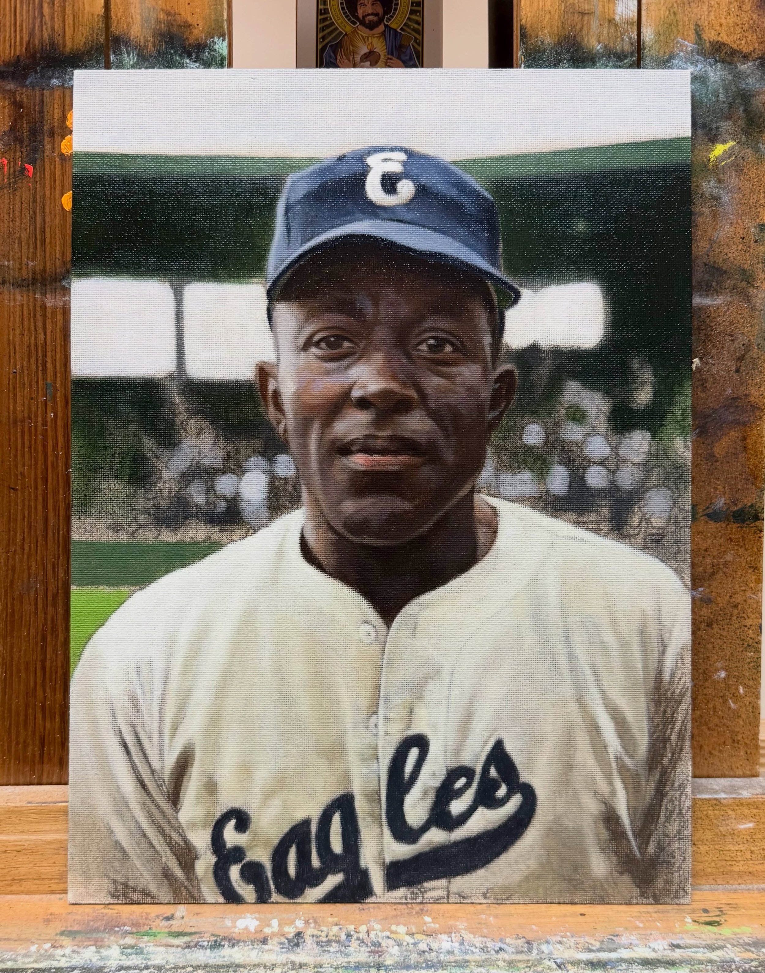 Late night Leon Day.

#baseballart #LeonDay