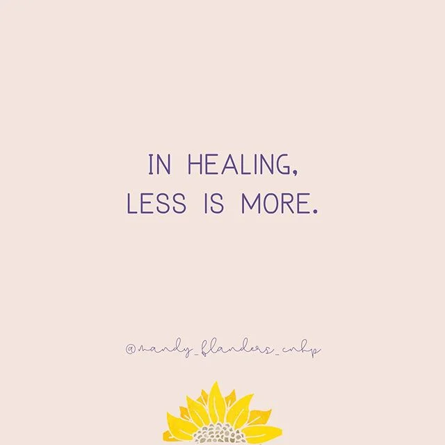 In nearly everything, less is more. Have you noticed that our society is based on how much a person can accomplish? How much money they make, how many hours they work, how much food kids can eat, how many classes a person can take.
&bull;
We&rsquo;re