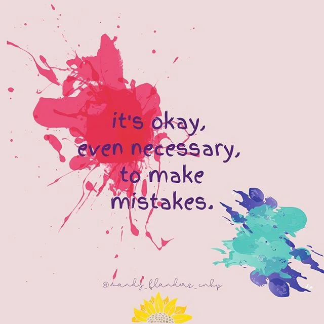 The society we live in demonizes mistakes and emotions. It glorifies working 50+ hours a week, looking a certain way, falling within a variety of labels.
&bull;
No wonder we&rsquo;re afraid to make &ldquo;mistakes.&rdquo;
&bull;
If we never made a mi