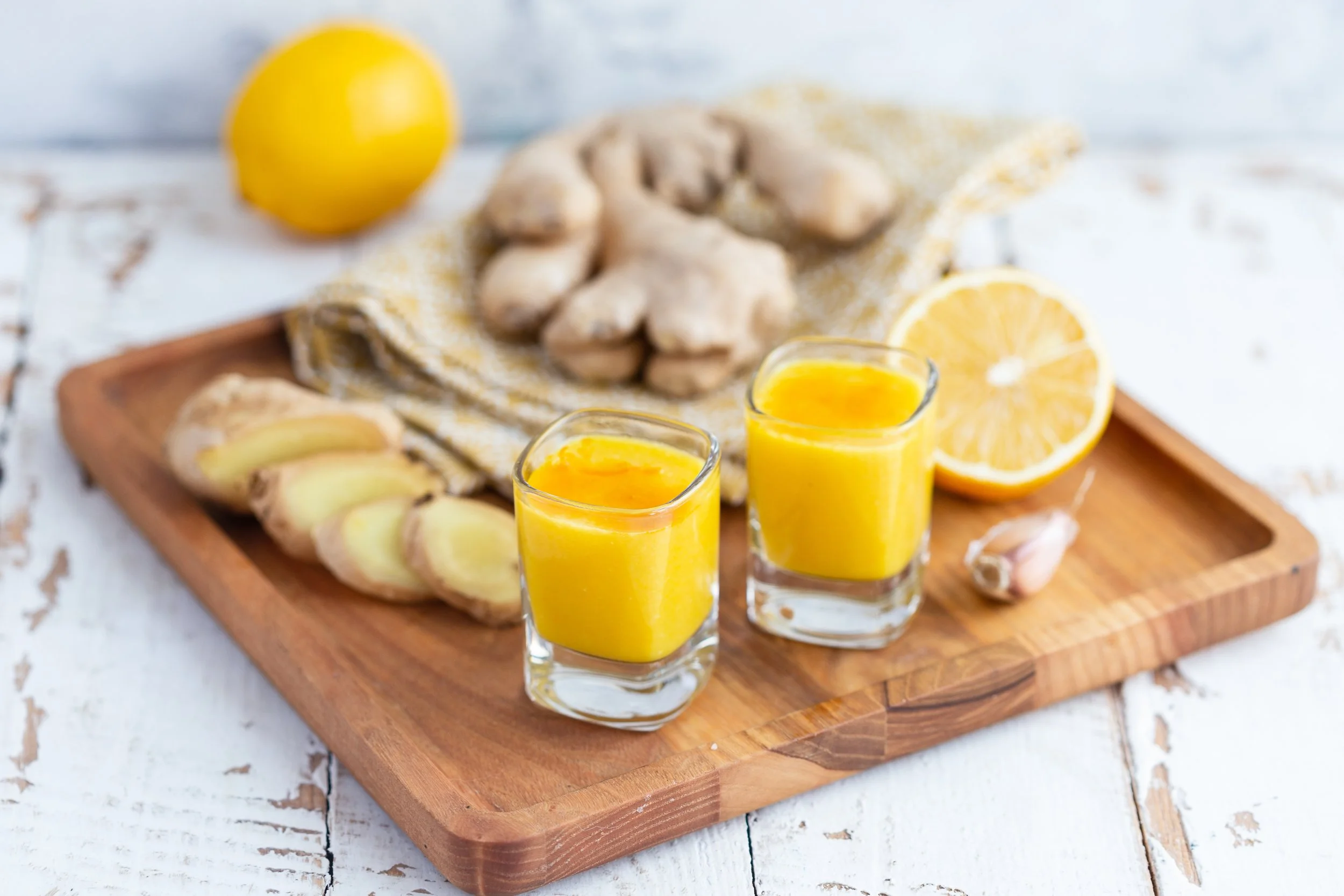 Tumeric-Ginger Wellness Shots