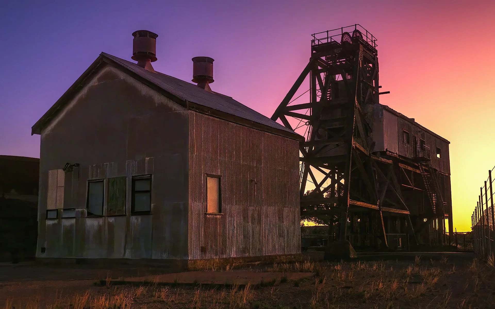 Merit - 8---Neville-Peters---Sunset-at-the-Old-Mine.jpg