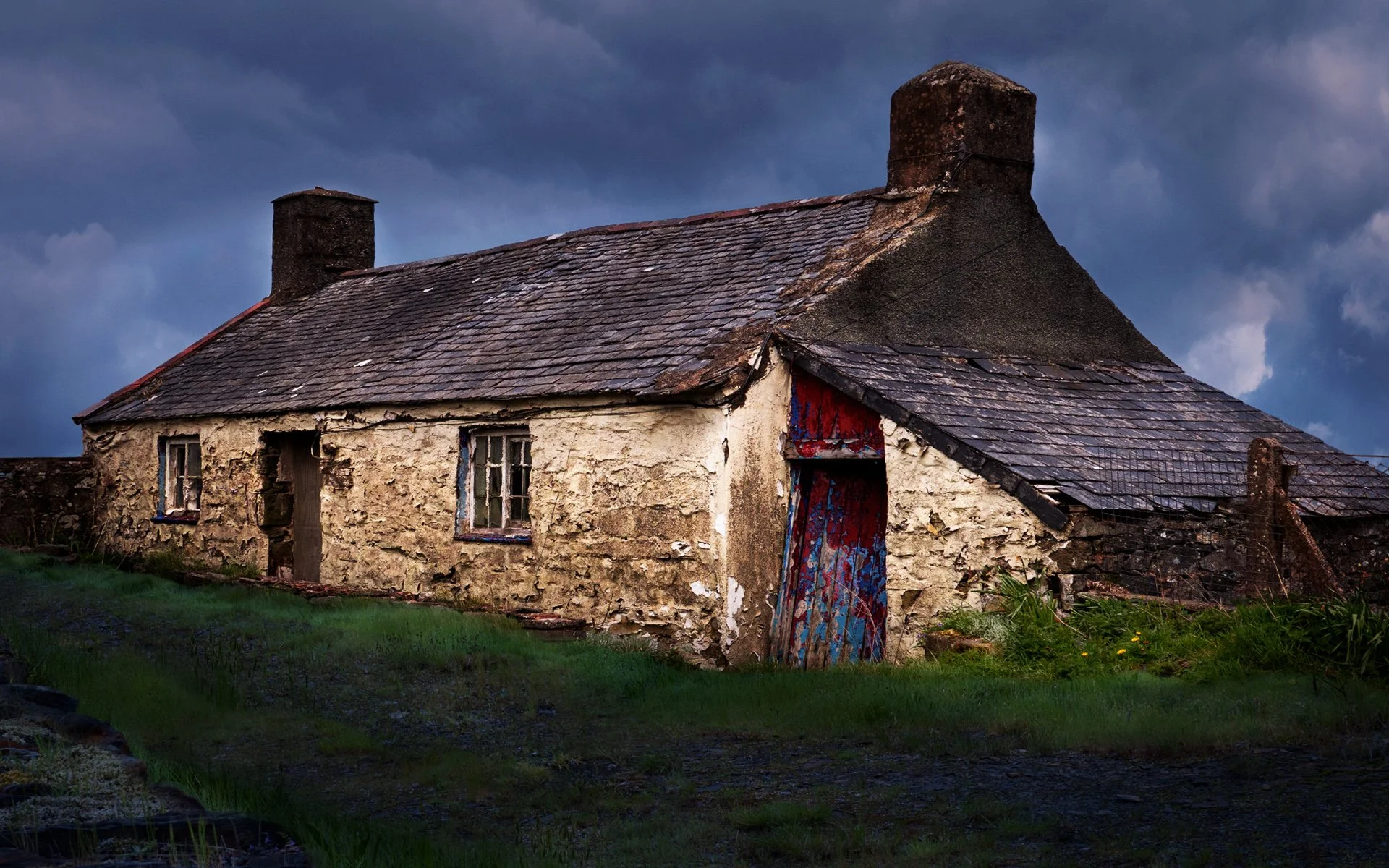 Highly Commended---Neville-Peters---Gloomy-Day-at-the-Cottage