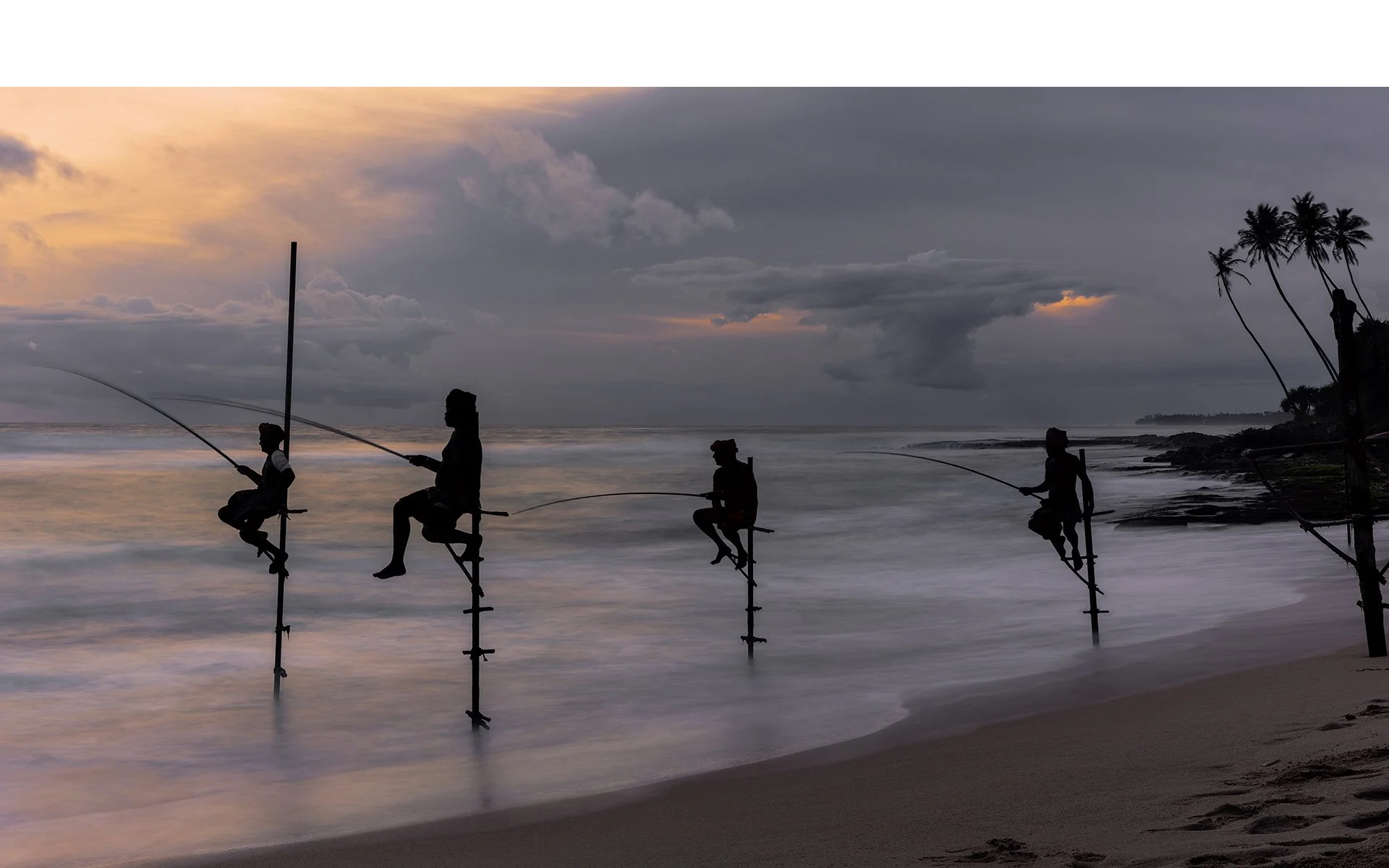 Highly Commended - 6---Catherine-Reading---Stilt-Fishermen-Sri-Lanka