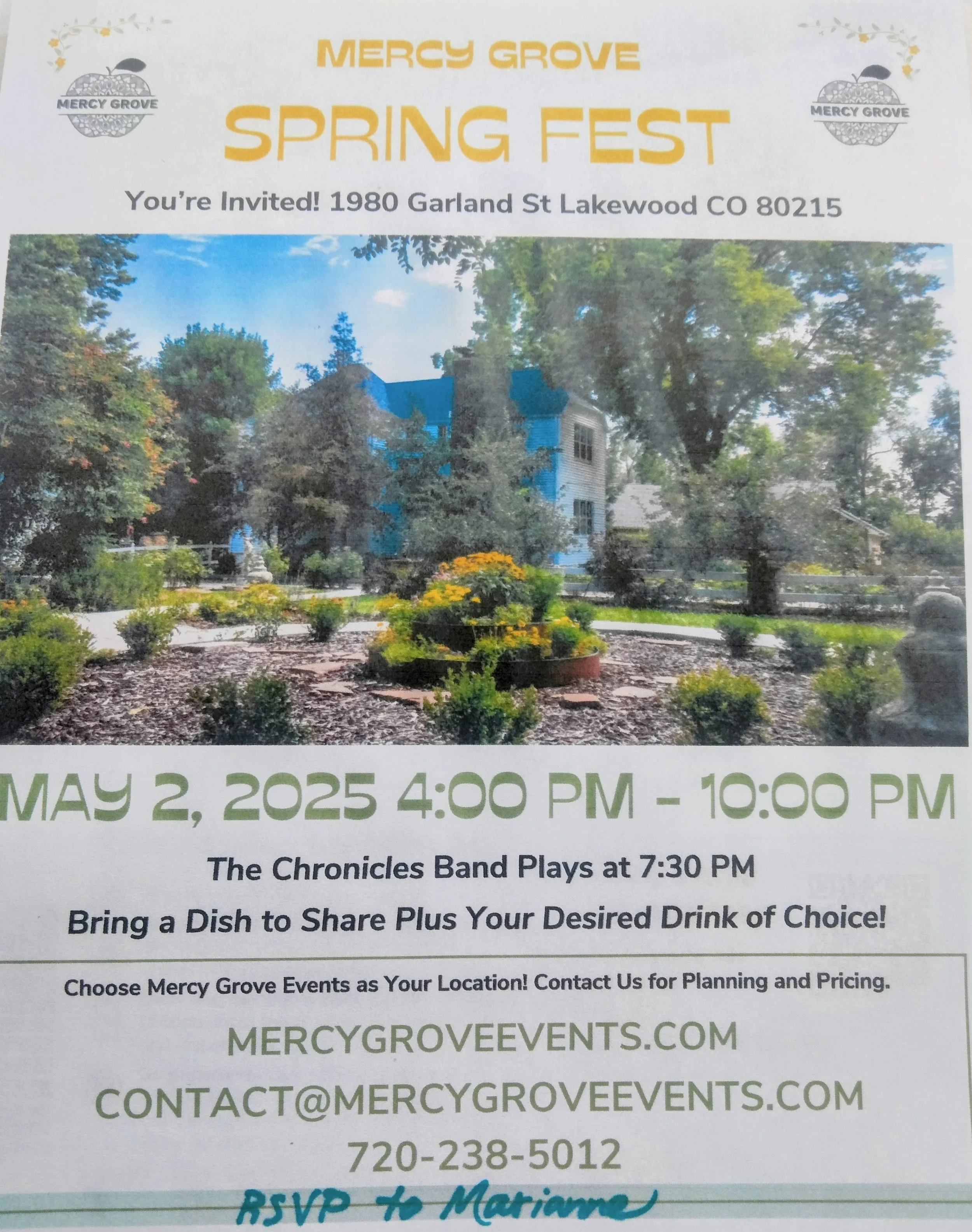 Mercy Grove Spring Fest