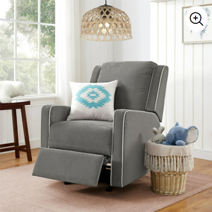 Baby Relax Robyn Rocking Recliner, Graphite Grey8