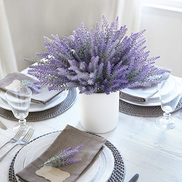 Screenshot_2019-10-19 Amazon com Butterfly Craze Artificial Lavender Flowers 4 Large Pieces to Make a Bountiful Flower Arra[...].png