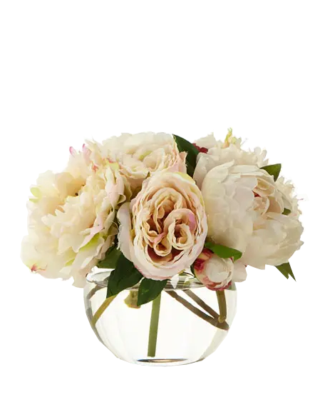 30. Silk Peonies