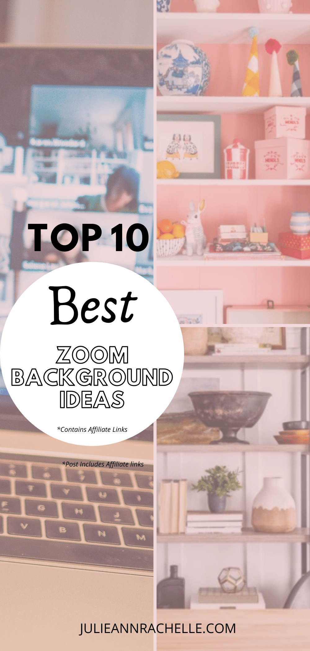 How to style your bookcase as a zoom background with 10 inspirational ideas from Pinterest. Idea #1: Monochrome Color Scheme. Idea #2: Interest item + books + plant.. Idea #3: Ginger jar collection. Idea #4: Sophistication with antiques. And more. R…