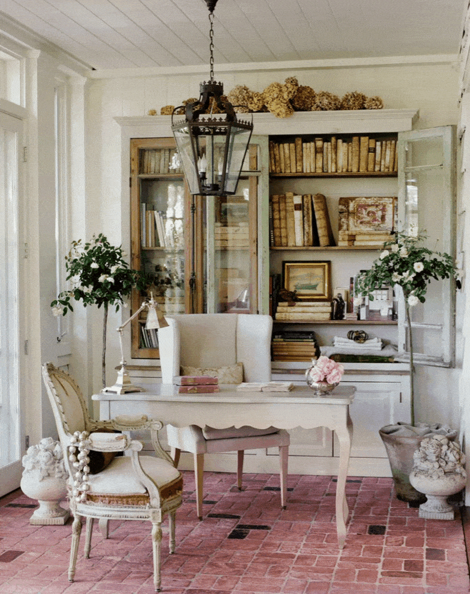 French Country Office Decor Ideas: How One Item Can Unify a Room