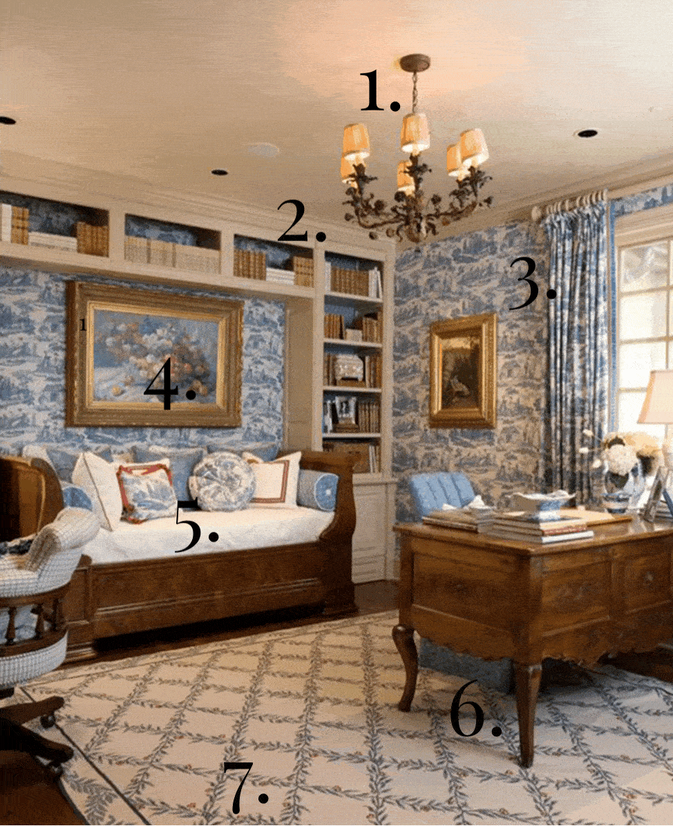 How to Achieve a Dreamy French Shabby Chic Office Part 1