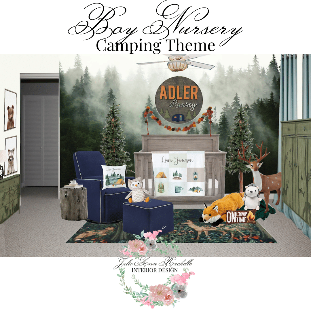 Cute Ideas for Camping-Inspired Nursery Rooms