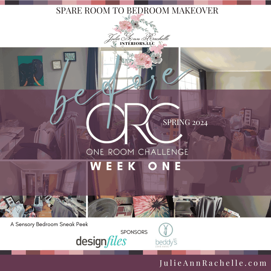 One Room Challenge: Sensory Bedroom Design Preview