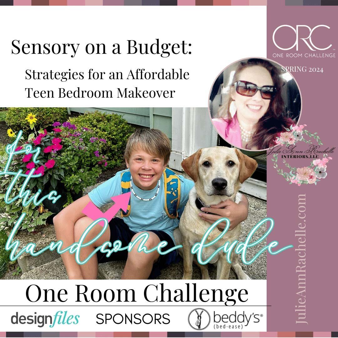 Functional Design with Sensory Needs in Mind:  With DesignFiles' vast selection, I could search for functional design elements that addressed Logan's sensory sensitivities.

Read more 👉 https://bit.ly/ORC24TeenBedroom

#Sponsored #SensoryProcessin