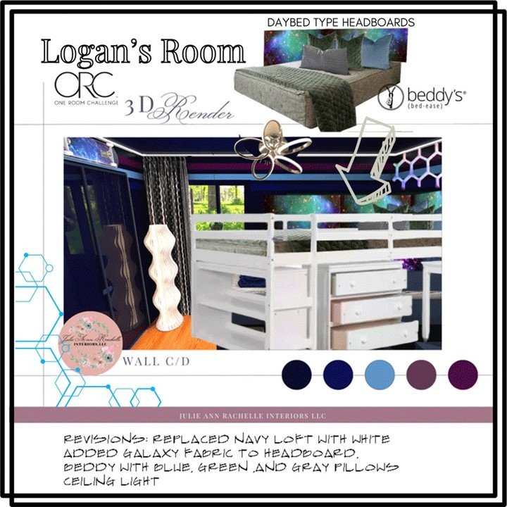 Sneak peek into Week 3 of our One Room Challenge 🎨⚒️🔦! Go to https://bit.ly/ORCWeek3 

Can't wait to show you the magic we're whipping up for Logan's room. From the lighting details to the paintwork, it's an adventure all the way! Got a painting ti