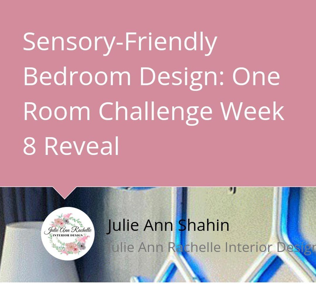 Creating inclusive spaces through thoughtful design! 🌟 Check out Logan's new sensory-friendly bedroom, designed with love and support from @Beddysand @DesignFilesApp. Read more 👉 https://bit.ly/ORCWeek8

Special thanks to @OneRoomChallenge and @A