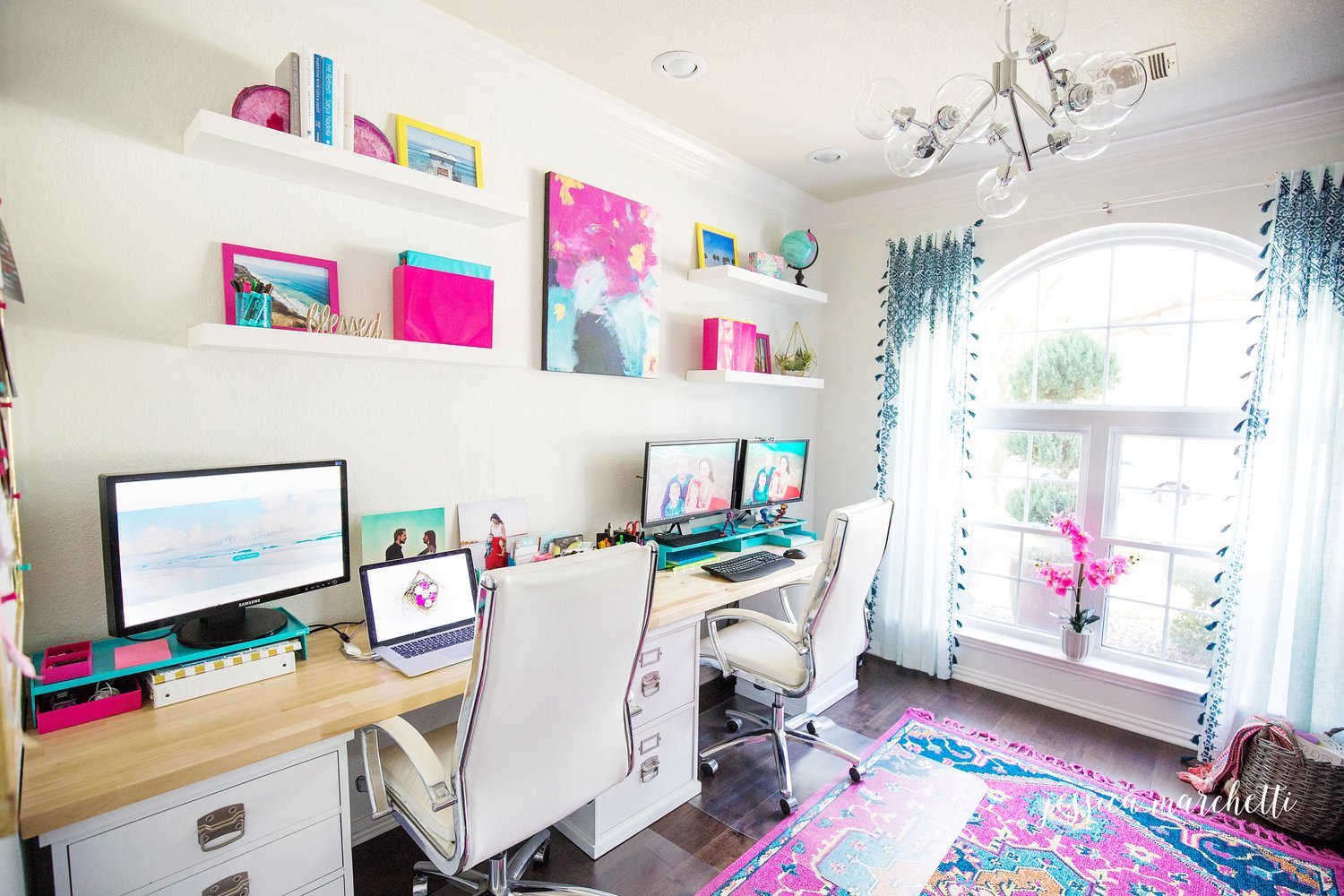 Secrets to a Perfectly Bohemian Home Office