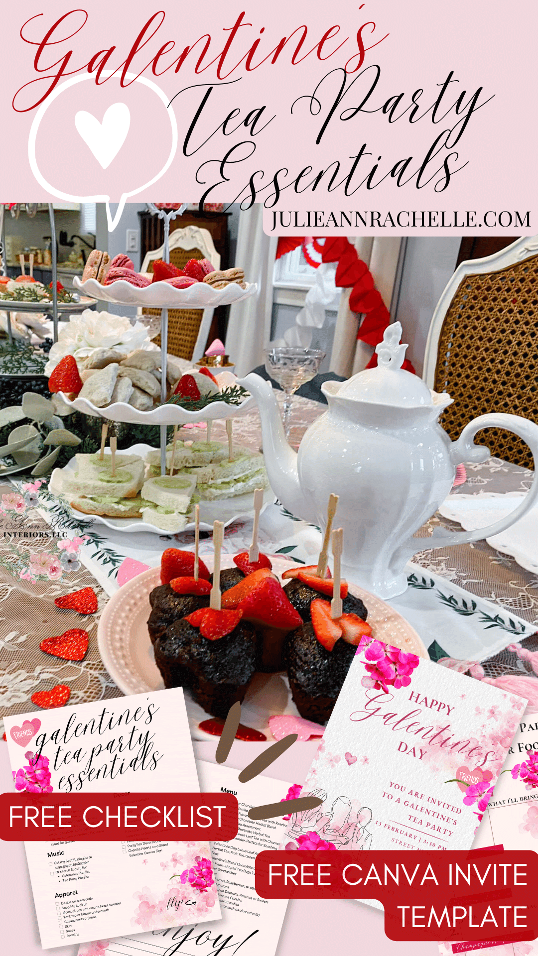 A Foolproof Guide to Hosting the Best Galentines Tea Party