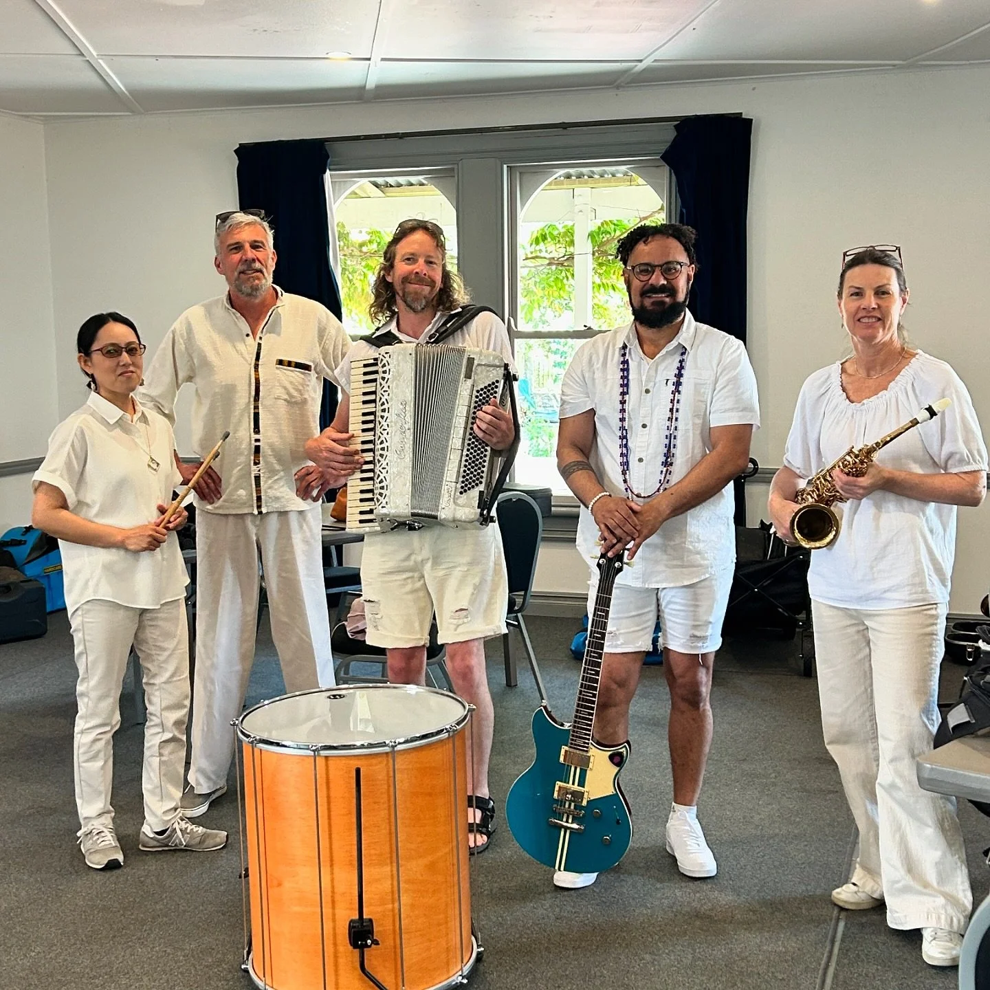 @nzciderfestival 2024 Backstage Photos @wendyphuamusic @craigthemusician @gregmills120 @yukari.perc