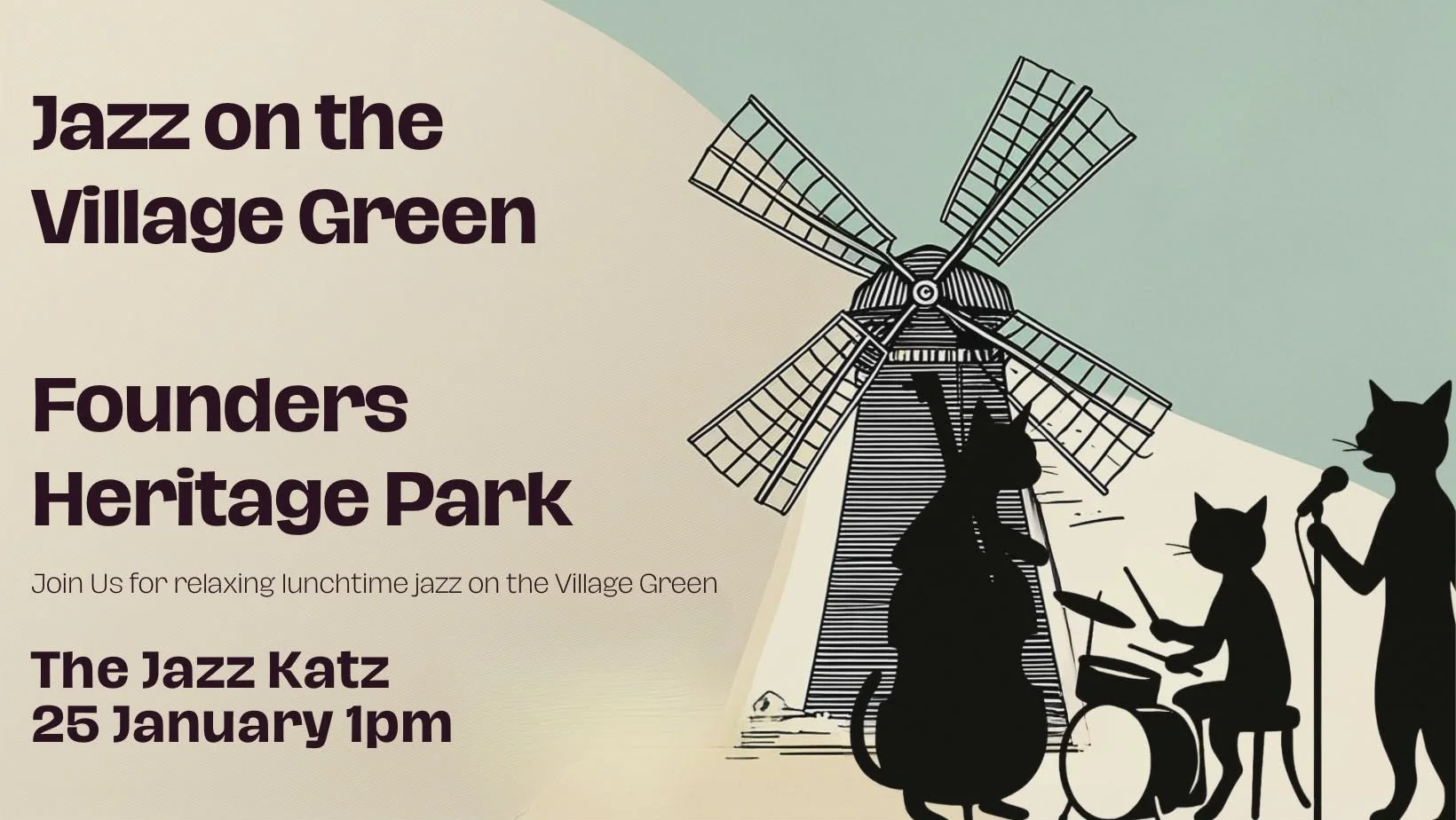 The Jazz Katz - Village Green Jazz @ Founders