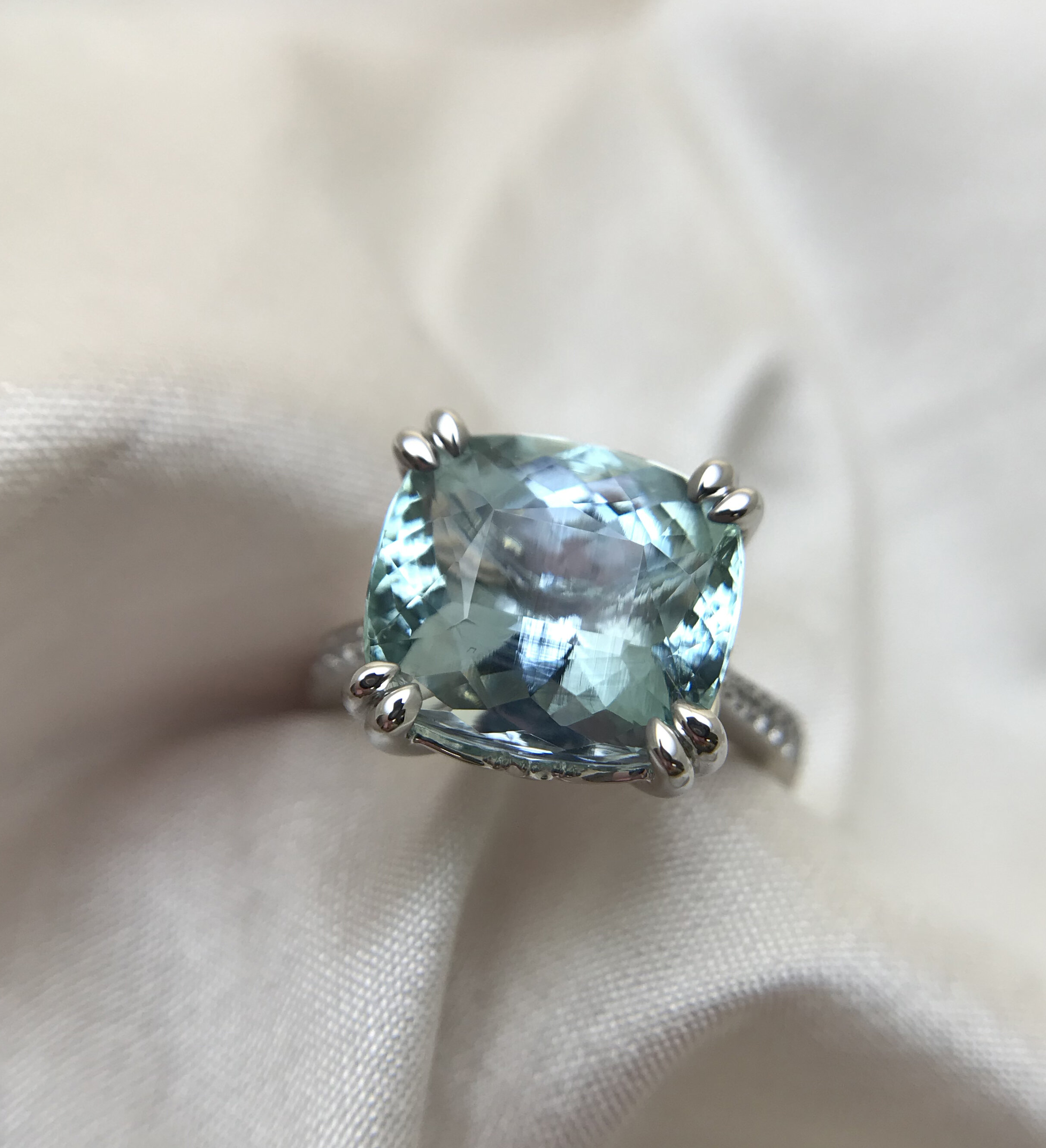 Aquamarine Ring