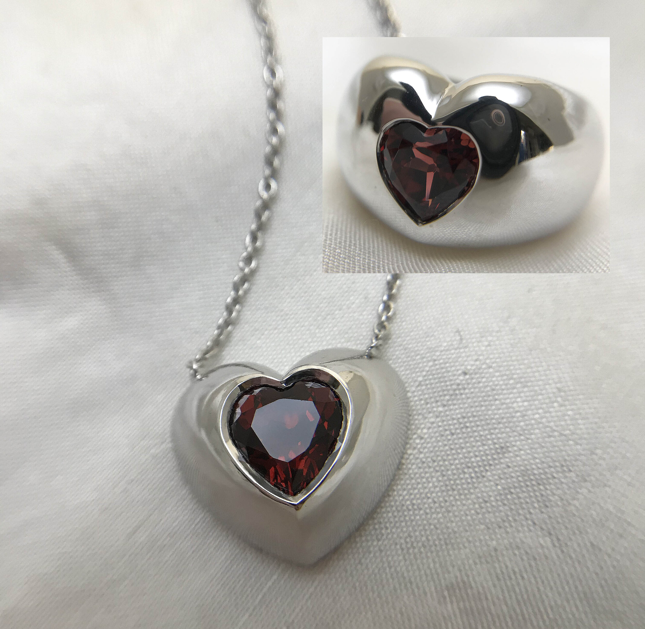 Garnet Hearts