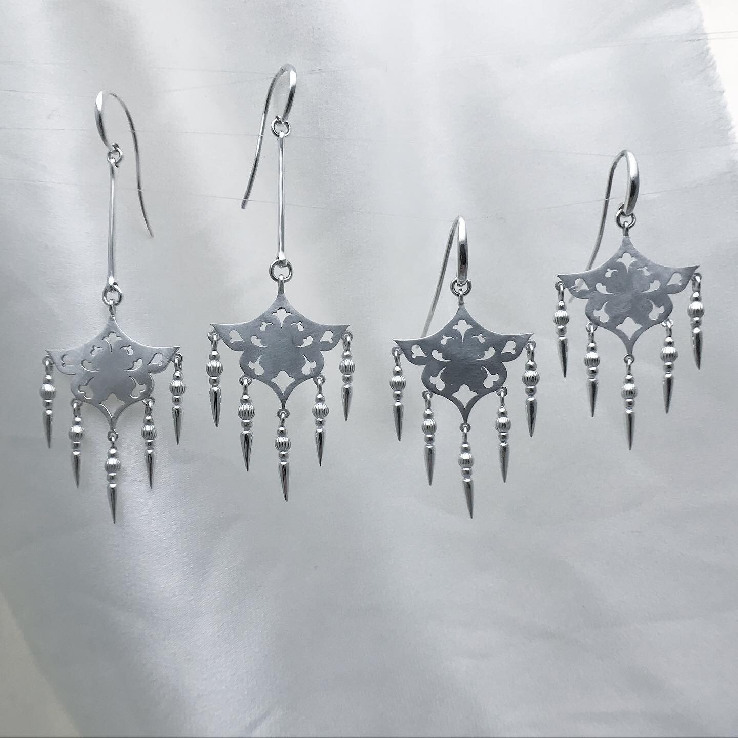 Jasmine Tassel earrings. Do you prefer long or short?